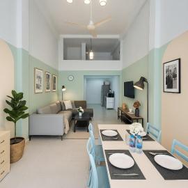 GM5 - Cozy Apartment 8pax, Ladprao, MRT&BTS
