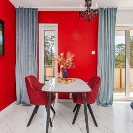 APARTAMENTY MIERZEJA - Apartament Zmysłów z wanną z hydromasażem, tylko dla Dorosłych, 500 m od plaży, Stegna Park II, bezpłatny meleks, hotel a Stegna