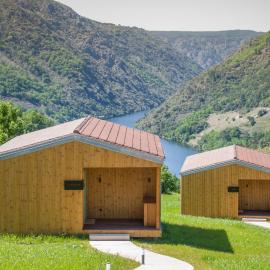 Cabañas Ribeira Sacra, hotel din Parada del Sil