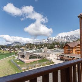 Appartement vue sur les pistes, pour 8