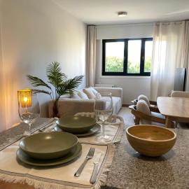 Apartamento a 400m de la playa en Ares, garaje incluído, hotel Aresben