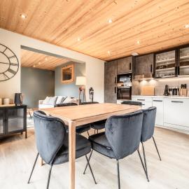 Janin 3 Charmant appartement rénové avec 2 chambres et espace cabine