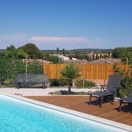 Villa Palmera - Classée 3 étoiles - Grand confort, calme, et magnifique vue dégagée, hotel in Canet