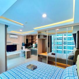 apartemen brooklyn alsut Studio bergaya modern,pusatkota,cozy,pool,gym,wifi, hotel a Dongkal Dua