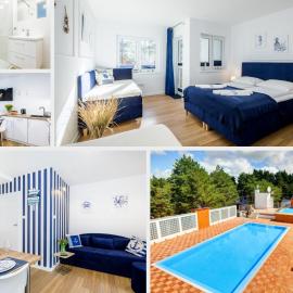 APARTAMENT 19B BLUE MARINE BASEN BRODZIKI PLAC ZABAW the BEST OF PODDĄBIE przy plaż, hotel in Poddąbie