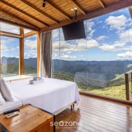 Cabana incrível com vista panorâmica VST010