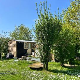Mr Hares shepherd hut, hotel din Mellis