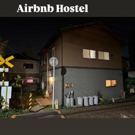 Self check-in Hostel 5mins from JR Nishi Hiro station