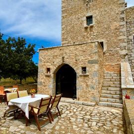 The Olive Tower in Mani