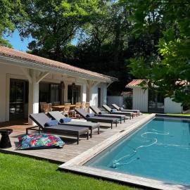 Villa Romaline - Plage Pereire - Piscine chauffée