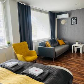 Compact apartment in Rauma: Rauma şehrinde bir otel