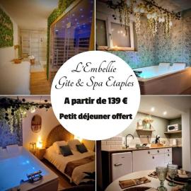 L'Embellie Gîte & Spa Etaples, hotel v destinácii Étaples