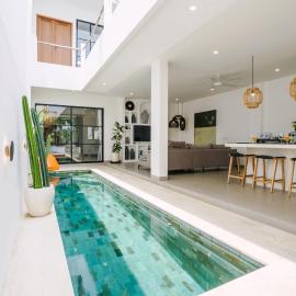 Villa Alveena - Modern 2BR Villa with Private Pool & Rooftop in Tumbak Bayuh