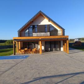Domki na Kolonii, Trzy domki, nowe, sala bankietowa 82m2, hotel em Rybno