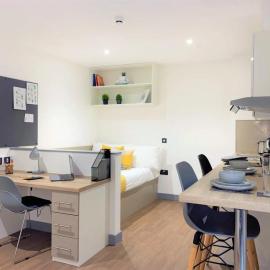 Great Patrick Street in Belfast, hotel Belfastban