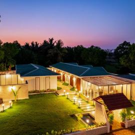 StayVista at The Five Oaks - Private Pool Cottages