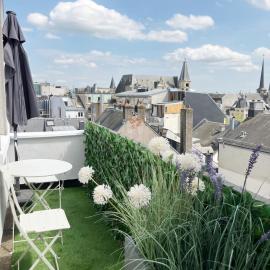 Unique Penthouse Maximilian von Bavaria 1-4 personnes à coté de Louis Vuitton