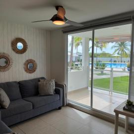 Playa Blanca escapada perfecta con vista al mar y piscina en Río Hato