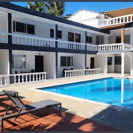 HUMMINGBIRD Hotel Cabarete, hotel Cabaretében