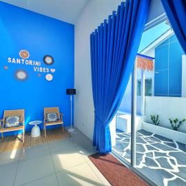 Santorini Vibes Penang - Tasek Gelugor, hotel in Kampong Selamat