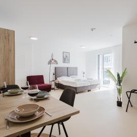Das InnSight Appartementhaus - Appartements mit Küchen für Lang und Kurzzeitaufenthalte โรงแรมในพัสเซา