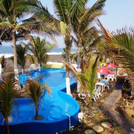 Marbella Eco Lodge, hótel í Monterrico