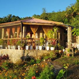 Romantic Stone House with STARLINK internet 700 meters above sea level Eco-Farm