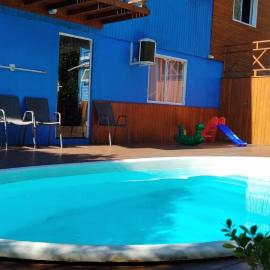 Casa próximo parque de eventos com piscina aquecida na temporada