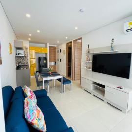 Comfortable apartment near the beach, hotel in Playa Bello Horizonte