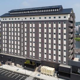 추야마에 위치한 호텔 Hotel Route-Inn Tsuyama Ekimae