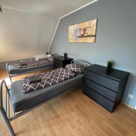 Möblierte Wohnung im Zentrum Ottersbergs für Monteure und geschäftlich Reisende LS13 OGR, hotel em Ottersberg