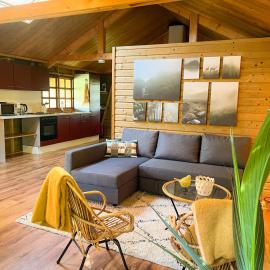 Lodge De ijsvogel bij Bolmeer Lodges