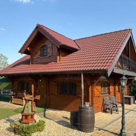 Ferienhaus Lathum früher Chalet Familienzeit、Lathumのホテル