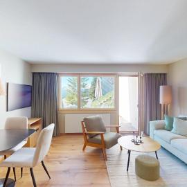 Apartment with Fireplace & Mountain View – hotel w mieście Valbella