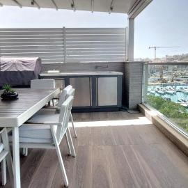 Marina Harbour, Luxury Terraced Seaview Apartment, Msida, Pieta, Malta
