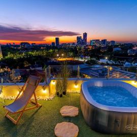 Downtown Floreasca Penthouse with Jacuzzi&Sauna