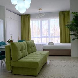 Квартира студия в Raduga West – hotel w mieście Koshkolʼ