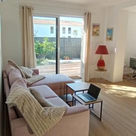Maison duplex Bisca avec jardin