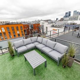 Rotermann Quarter Apartment with Rooftop Terrace & Panoramic View