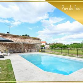 L'Evasion en Pierre Piscine et Étang Privé, Hotel in Saint-Macaire-en-Mauges