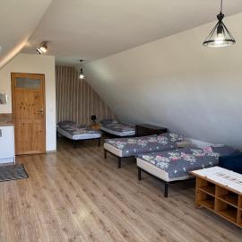 Apartament z tarasem i widokiem na las, отель в городе Konopki Małe
