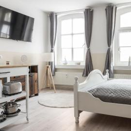 SchaeBu! 1 Apartment Die Ostsee am Altmarkt، فندق في كوتبوس