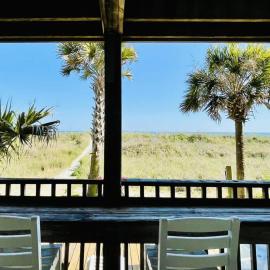 OCEANFRONT HOUSE ON THE SAND 2 Kings 4br 4ba 1st Floor of Triplex SLEEP 12 PGP1