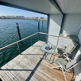 Hausboot Lilla Lina, hotel v destinácii Fehmarn