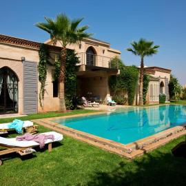 Villa de luxe avec piscine sur le golf d'amelkis