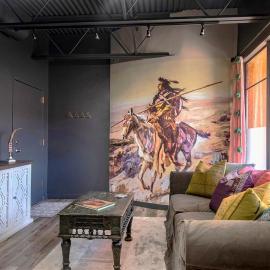 Designer Loft at the Santa Fe Plaza Spacious 520 Sq Ft, King Bed