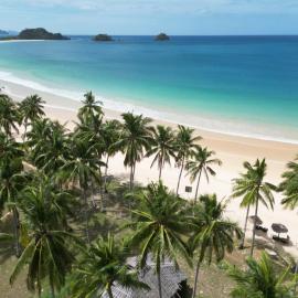Eco Sanctuaries Nature Lodge Nacpan Beach, El Nido, hotel v destinaci El Nido