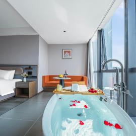충칭에 위치한 호텔 Yijiatu Hotel-Chongqing Shapingba High-speed Railway Station Sanxia Square Branch