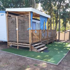 Camping Agde Mobil home 4 places , climatisé โรงแรมในแอกด์
