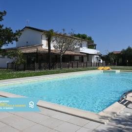 VIVA2 - Numana, quadrilocale in villa con piscina
